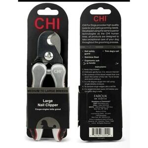 Chi Large Nail Clipper for Large & Medium Breed Dogs for Grooming NEW